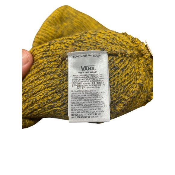 Vans & Neff Beanie Bundle - Total 5 Yellow Red & Gray - Picture 8 of 12